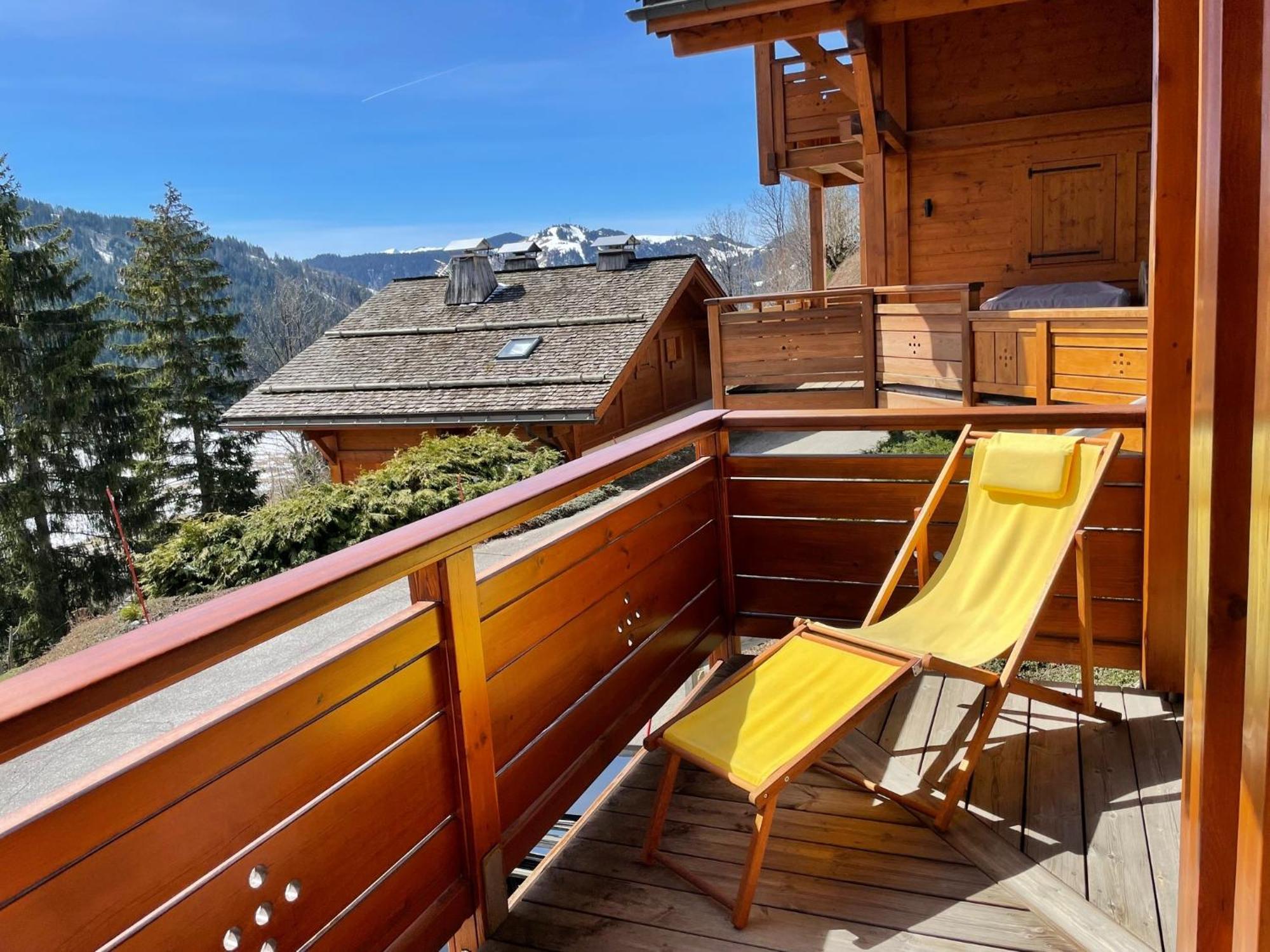 Cosymontagne - Le Chalet - 3Ch - 8 Pers- Terrasse Sud, Magnifique Vue La Clusaz Buitenkant foto