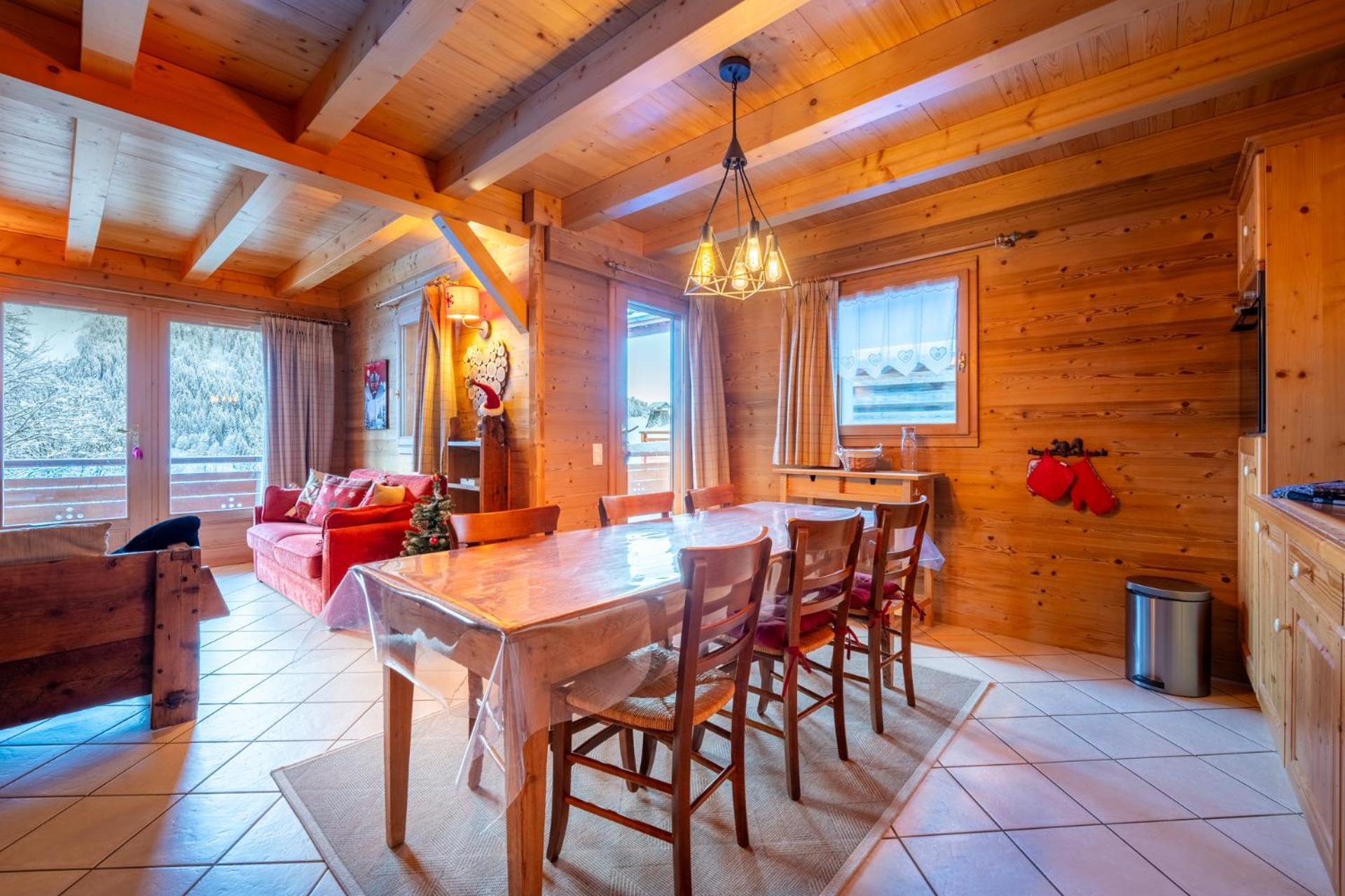 Cosymontagne - Le Chalet - 3Ch - 8 Pers- Terrasse Sud, Magnifique Vue La Clusaz Buitenkant foto