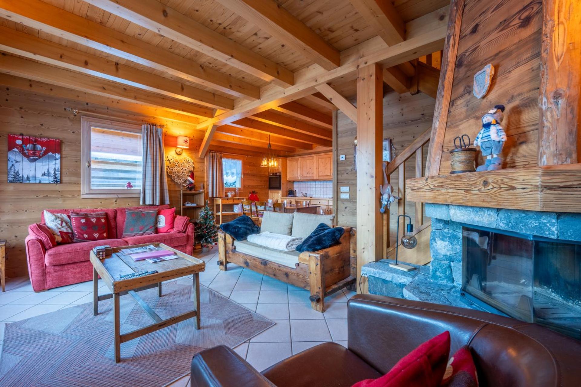 Cosymontagne - Le Chalet - 3Ch - 8 Pers- Terrasse Sud, Magnifique Vue La Clusaz Buitenkant foto